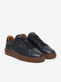 Zapatillas Gant Mc Julien De Piel Azules y Marrones Para Hombre Zapatillas Gant Mc Julien De Piel Azules y Marrones Para Hombre