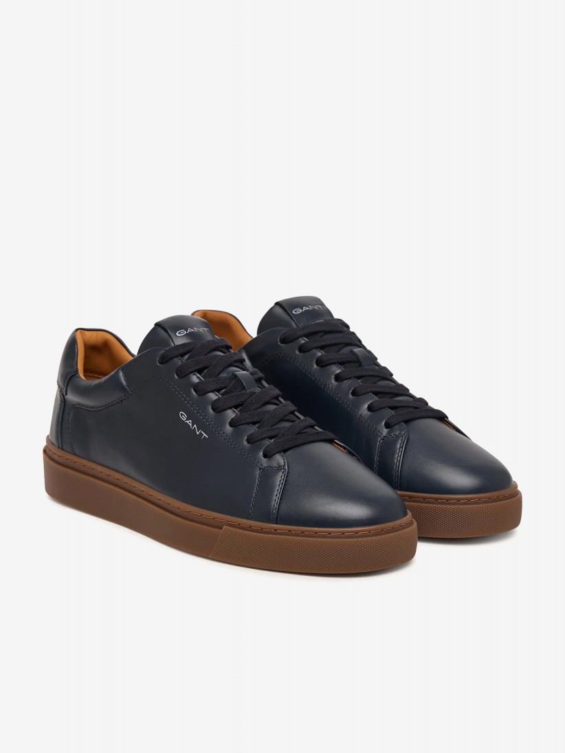 Zapatillas Gant Mc Julien De Piel Azules y Marrones Para Hombre Zapatillas Gant Mc Julien De Piel Azules y Marrones Para Hombre