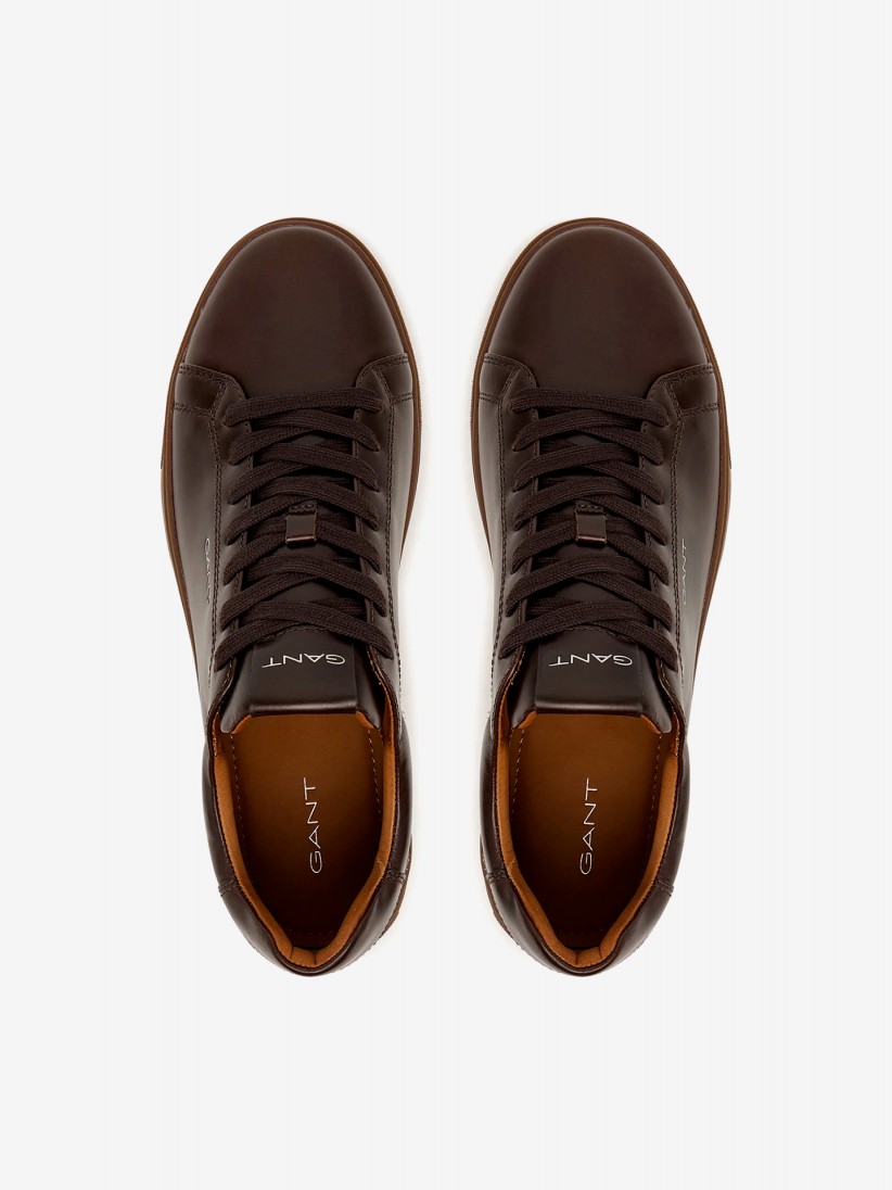Zapatillas Gant Mc Julien De Piel Marrones Para Hombre