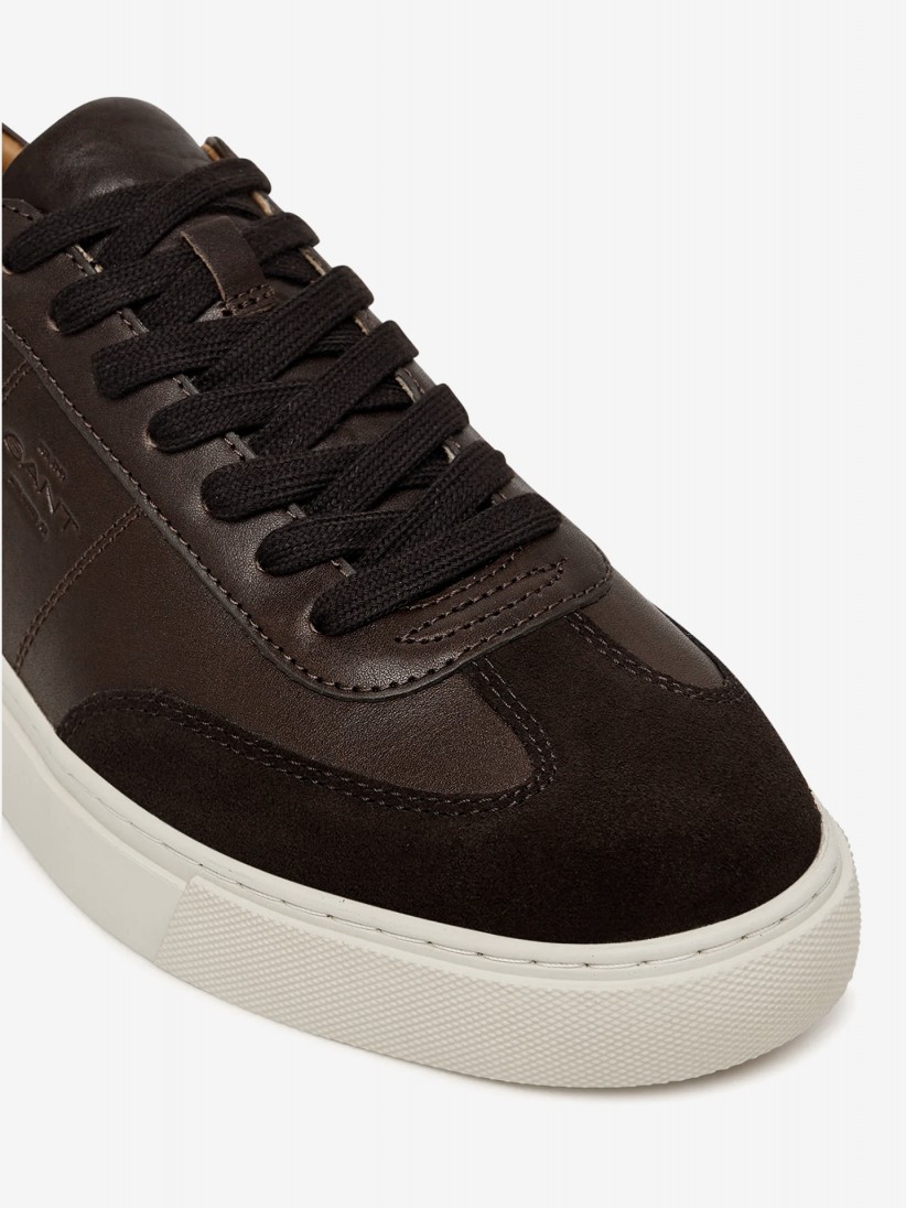 Zapatillas Gant Mc Julien De Piel y Gamuza Marrones Para Hombre