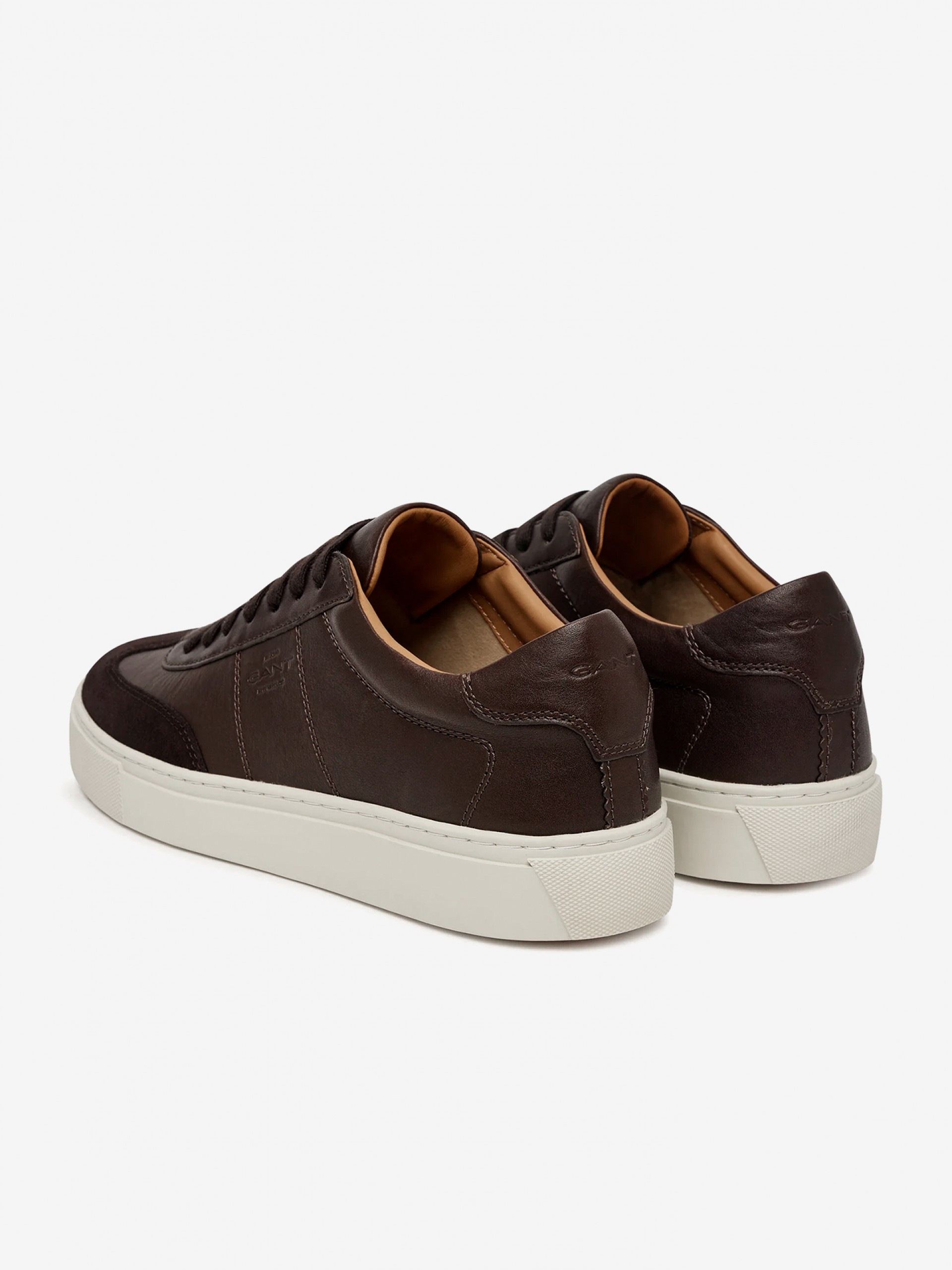 Zapatillas Gant Mc Julien De Piel y Gamuza Marrones Para Hombre