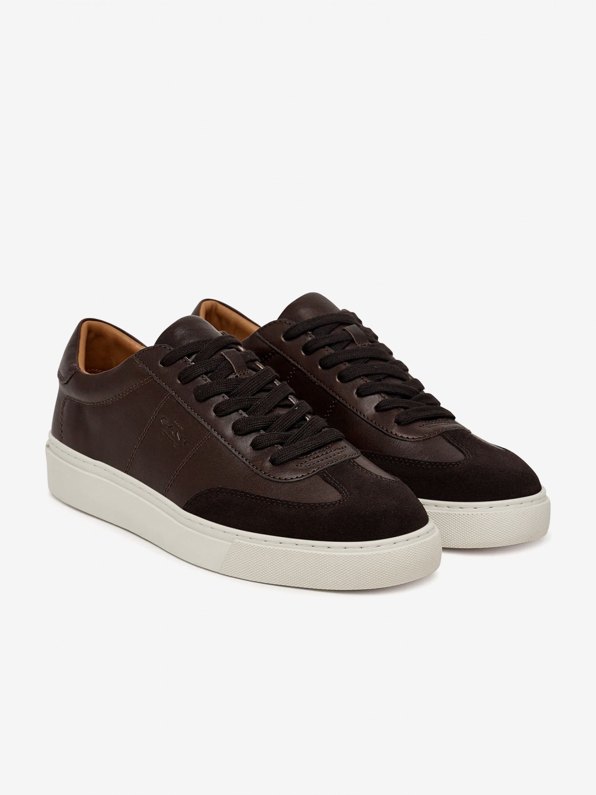 Zapatillas Gant Mc Julien De Piel y Gamuza Marrones Para Hombre