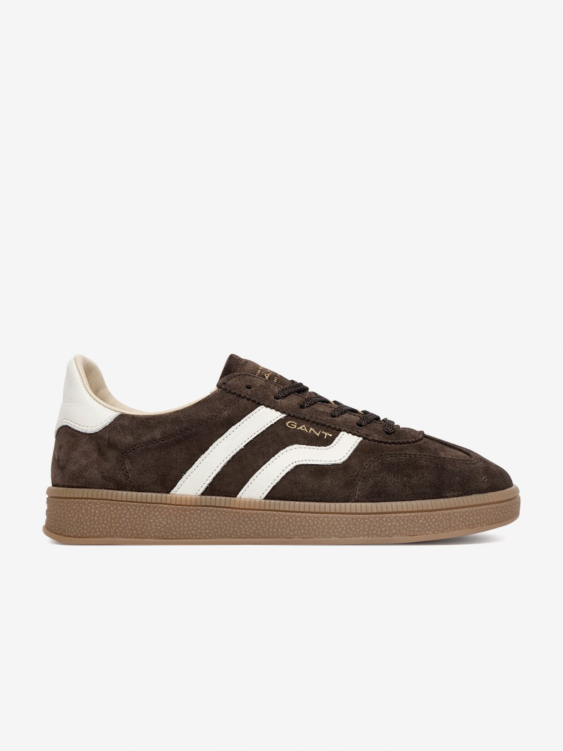 Gant Cuzima Brown Suede Sneakers For Women