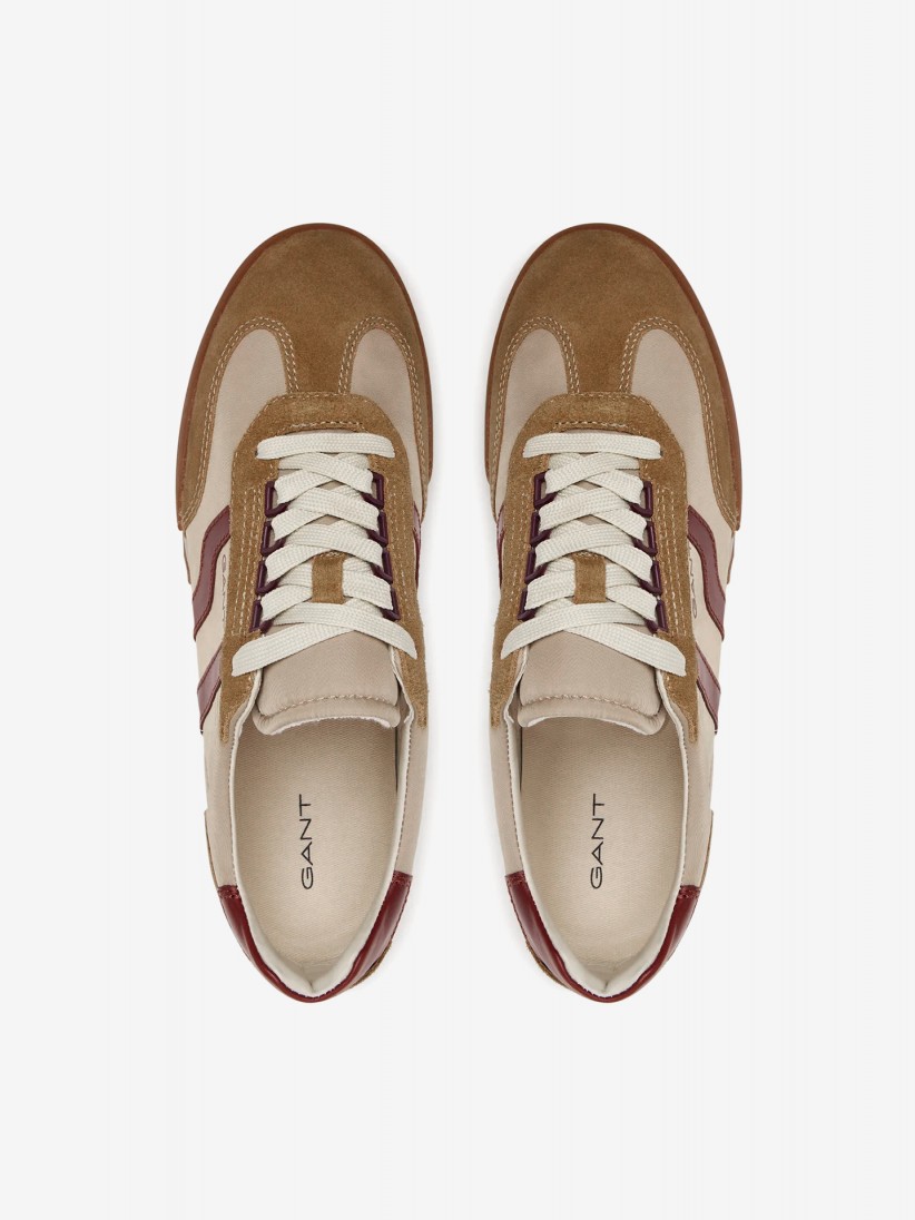 Gant Baylle Khaki, Camel and Burgundy Sneakers For Men Gant Baylle Khaki, Camel and Burgundy Sneakers For Men