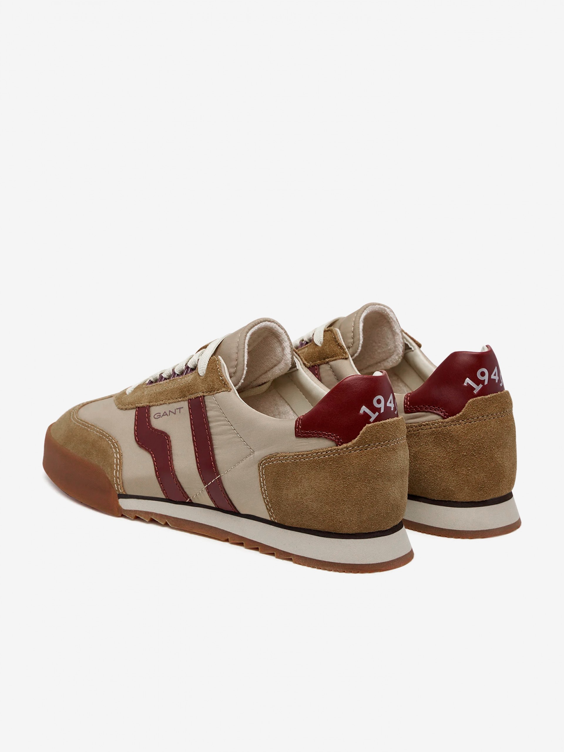 Gant Baylle Khaki, Camel and Burgundy Sneakers For Men