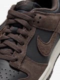 Sapatilhas Nike Dunk Low Castanhas e Pretas Para Mulher