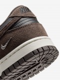 Sapatilhas Nike Dunk Low Castanhas e Pretas Para Mulher