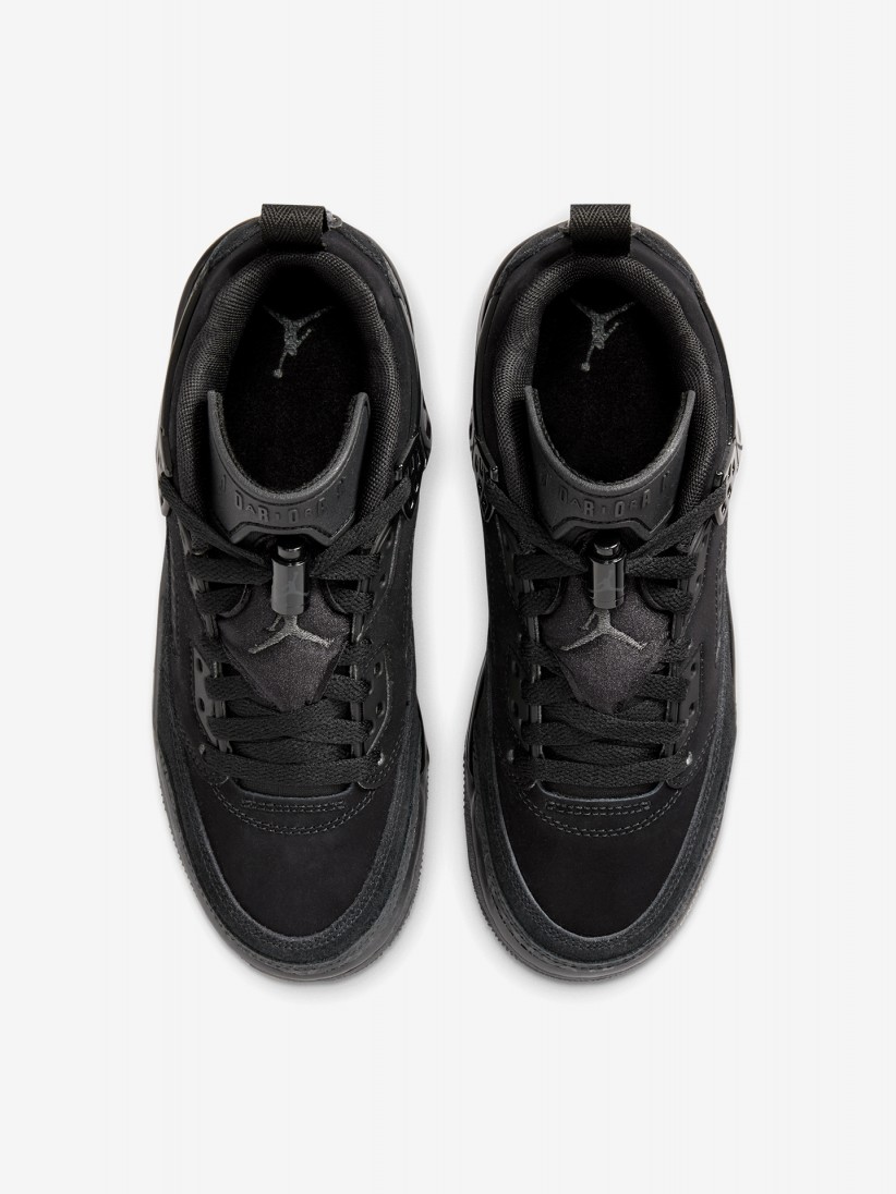 Sapatilhas Nike Jordan Spizike Low Nobuck Pretas Júnior Sapatilhas Nike Jordan Spizike Low Nobuck Pretas Júnior