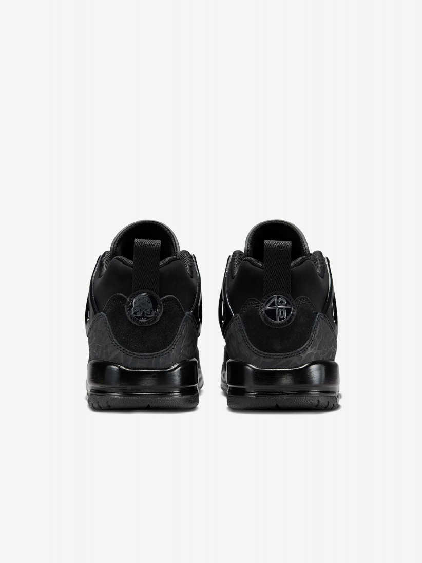 Sapatilhas Nike Jordan Spizike Low Nobuck Pretas Júnior Sapatilhas Nike Jordan Spizike Low Nobuck Pretas Júnior