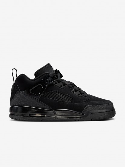 Nike Jordan Spizike Low Nubuck Black Junior Sneakers Nike Jordan Spizike Low Nubuck Black Junior Sneakers