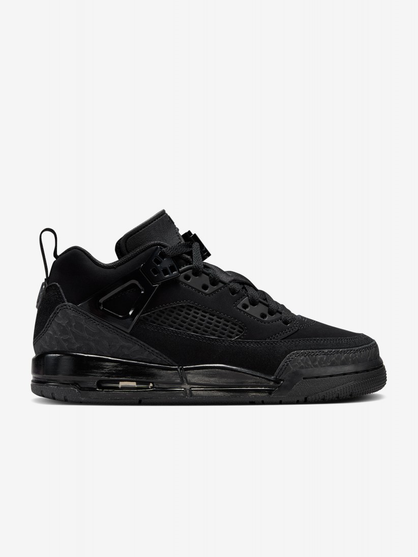 Sapatilhas Nike Jordan Spizike Low Nobuck Pretas Júnior Sapatilhas Nike Jordan Spizike Low Nobuck Pretas Júnior