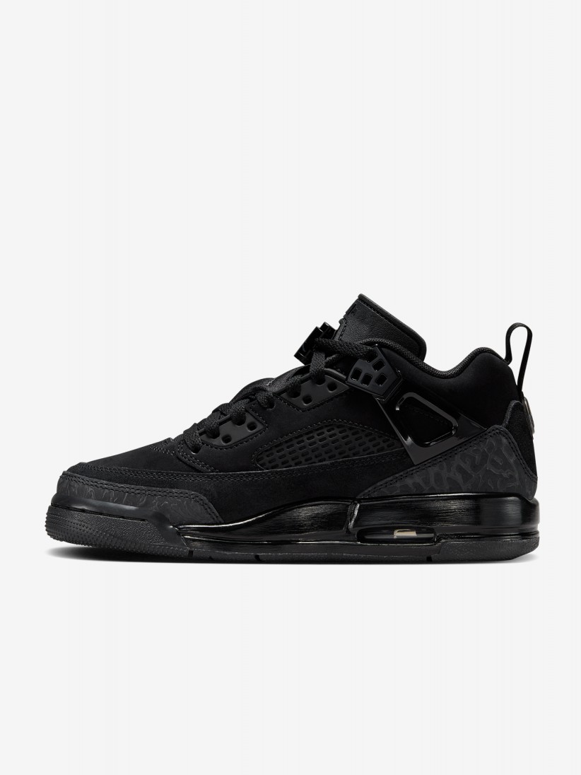 Sapatilhas Nike Jordan Spizike Low Nobuck Pretas Júnior Sapatilhas Nike Jordan Spizike Low Nobuck Pretas Júnior