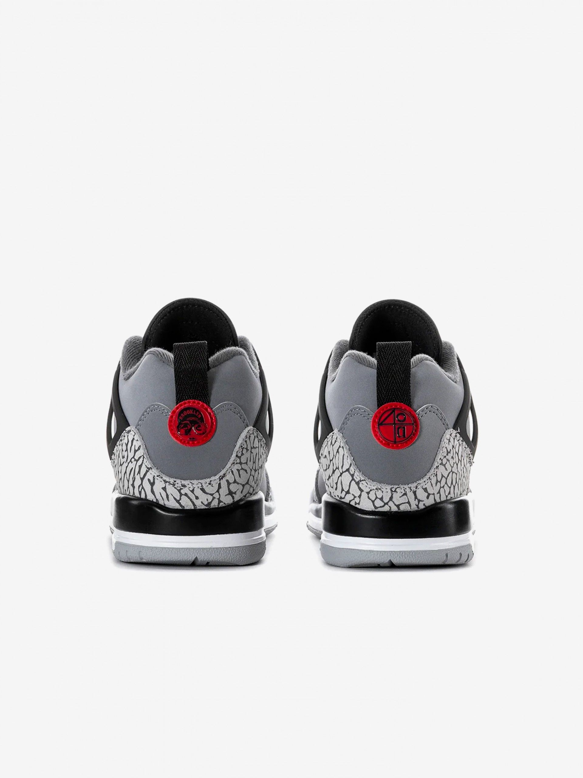 Zapatillas Nike Jordan Spizike Low Nobuk Grises Júnior