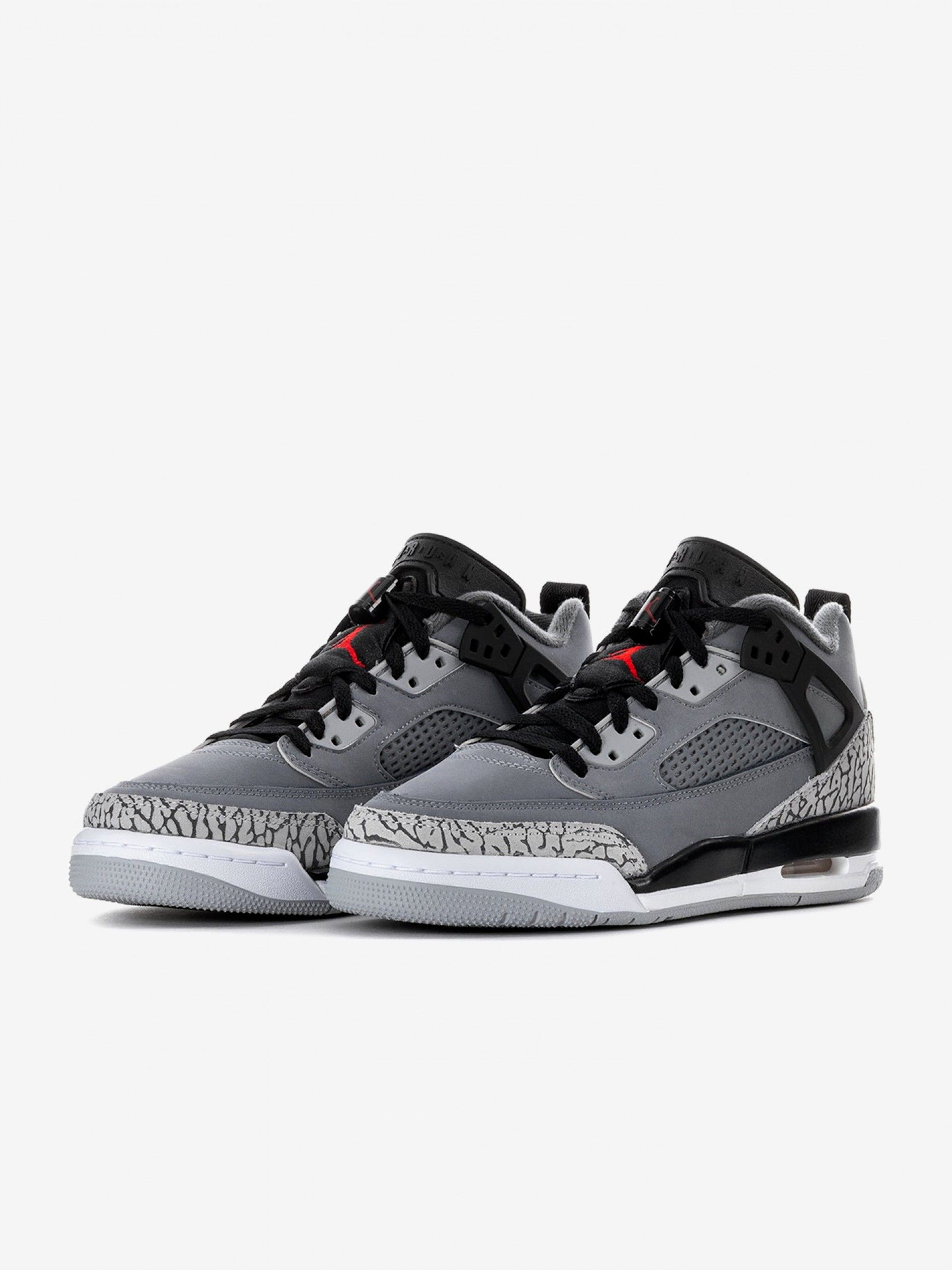Zapatillas Nike Jordan Spizike Low Nobuk Grises Júnior