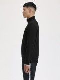 Sudadera con Cremallera Fred Perry Negra Sudadera con Cremallera Fred Perry Negra
