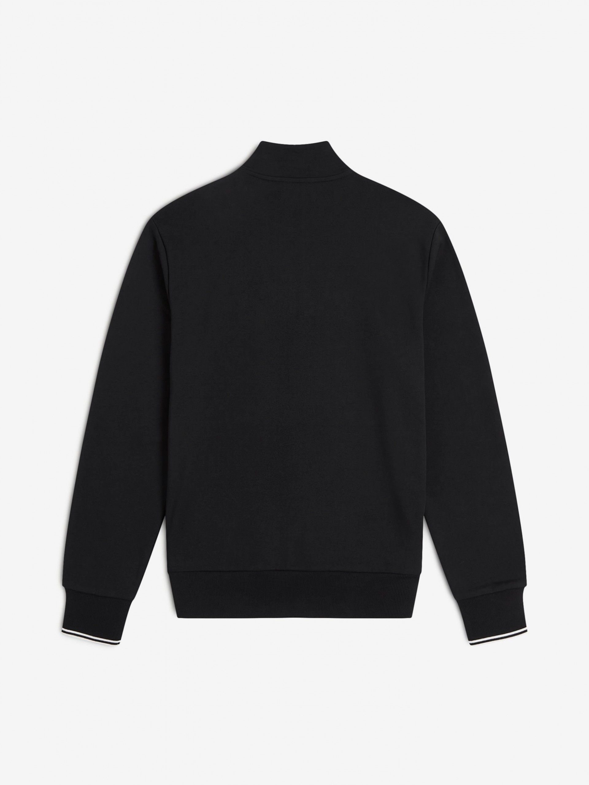 Camisola com Fecho Fred Perry Preta