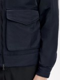 Casaco Fred Perry Nylon Caban Azul e Preto