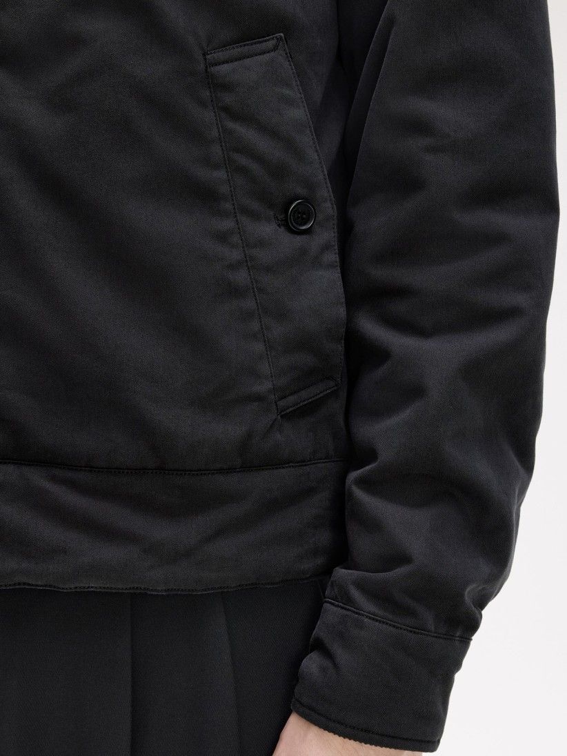 Fred Perry Caban Black Jacket