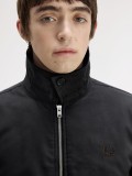 Fred Perry Caban Black Jacket