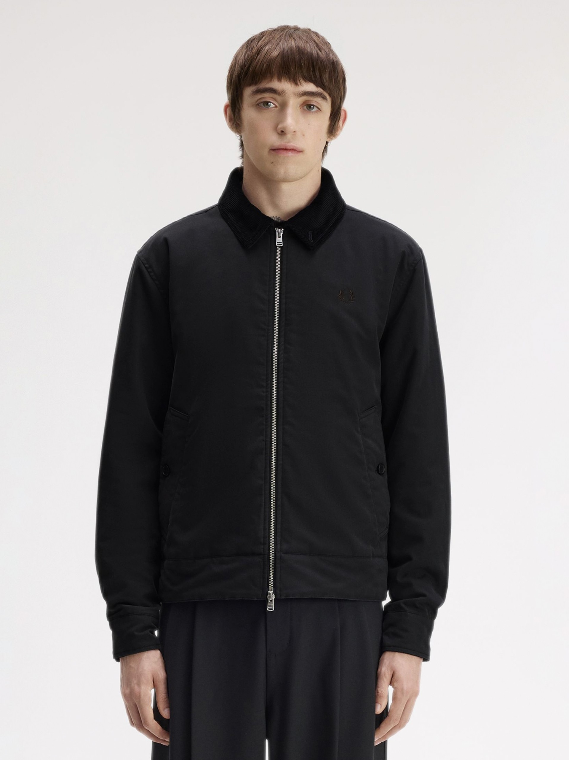 Chaqueta Fred Perry Caban Negra
