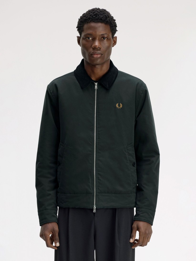 Fred Perry Caban Green Jacket Fred Perry Caban Green Jacket