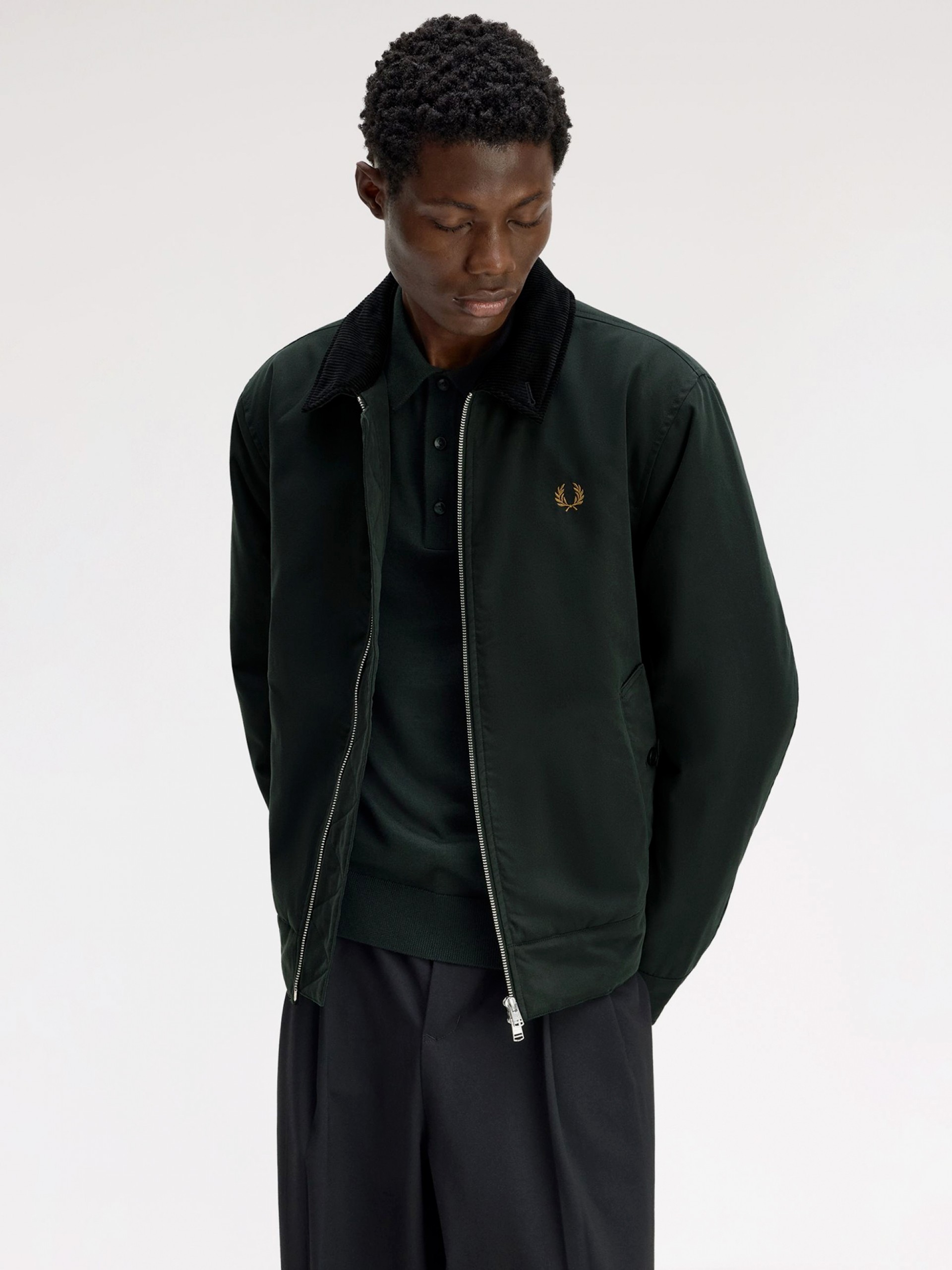 Chaqueta Fred Perry Caban Verde