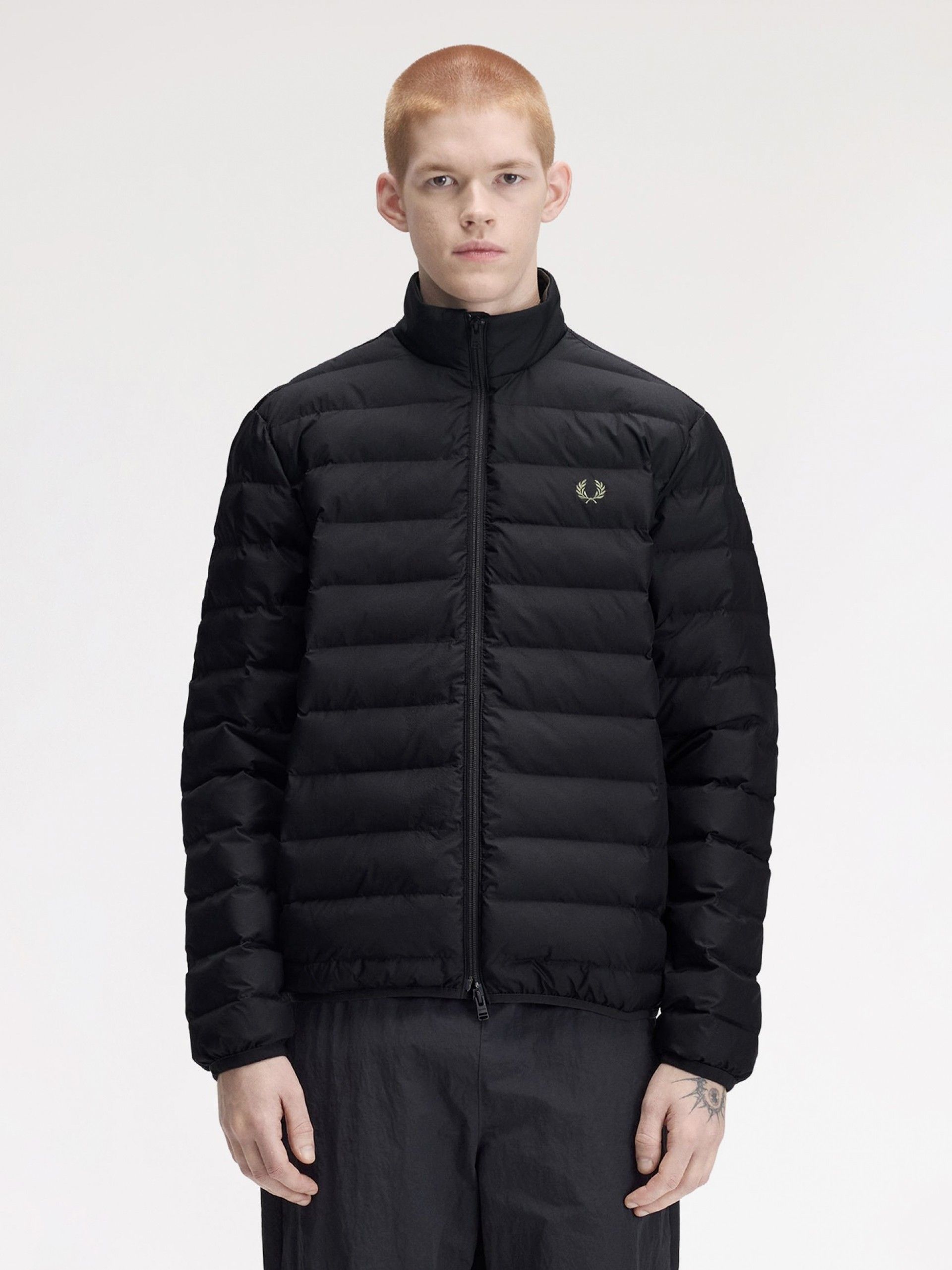 Fred Perry Insulated Black Jacket