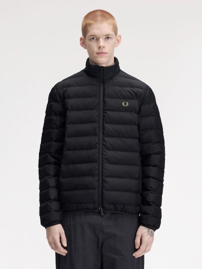 Casaco Fred Perry Insulated Preto