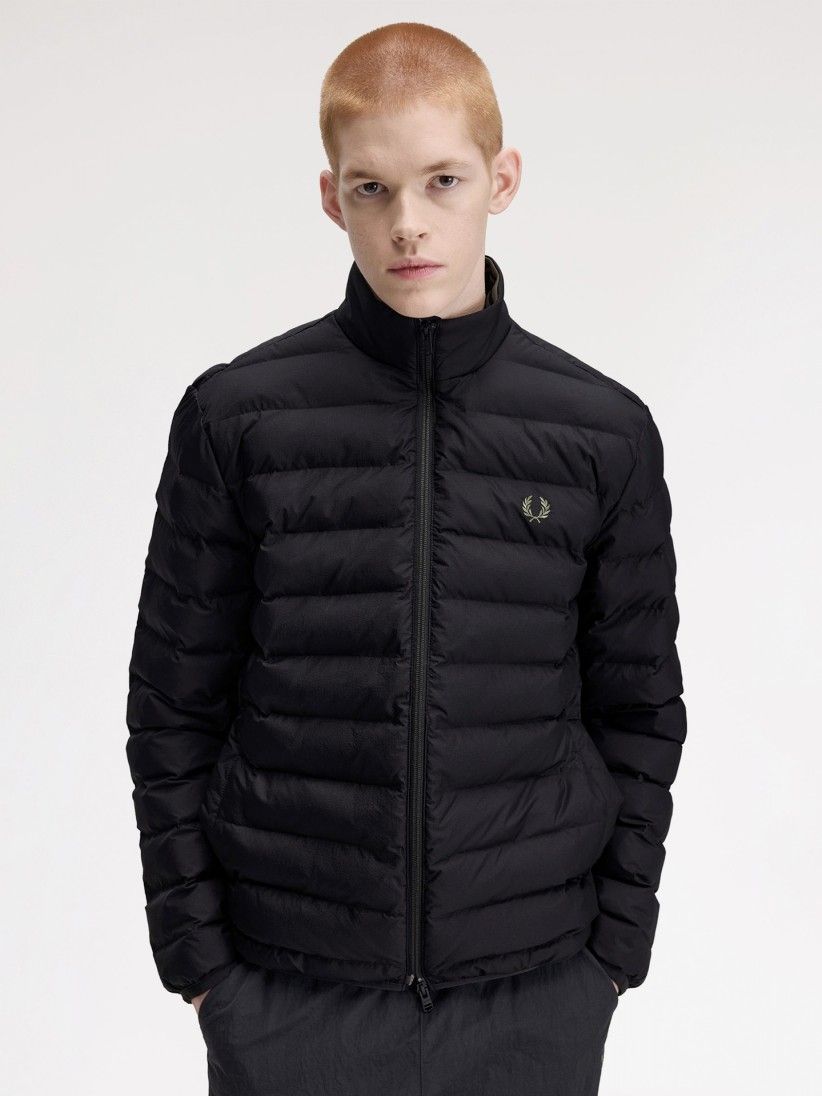 Casaco Fred Perry Insulated Preto