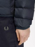 Casaco com Capuz Fred Perry Insulated Azul