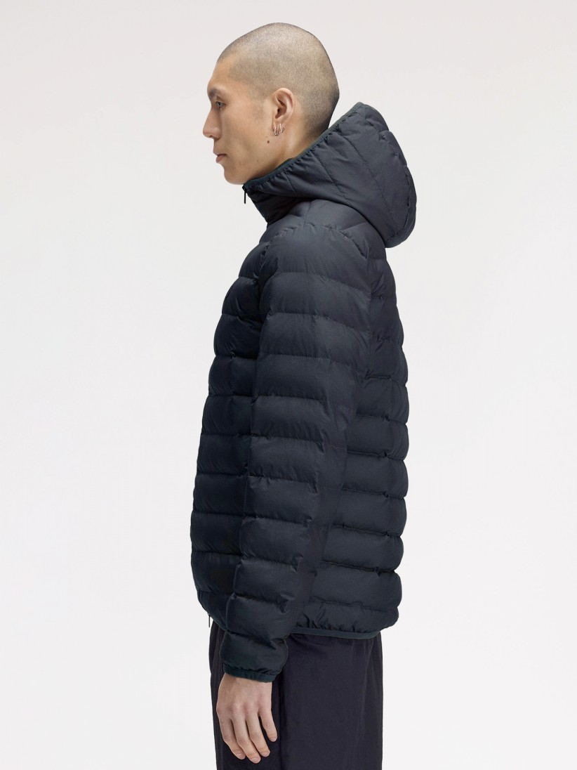 Casaco com Capuz Fred Perry Insulated Azul