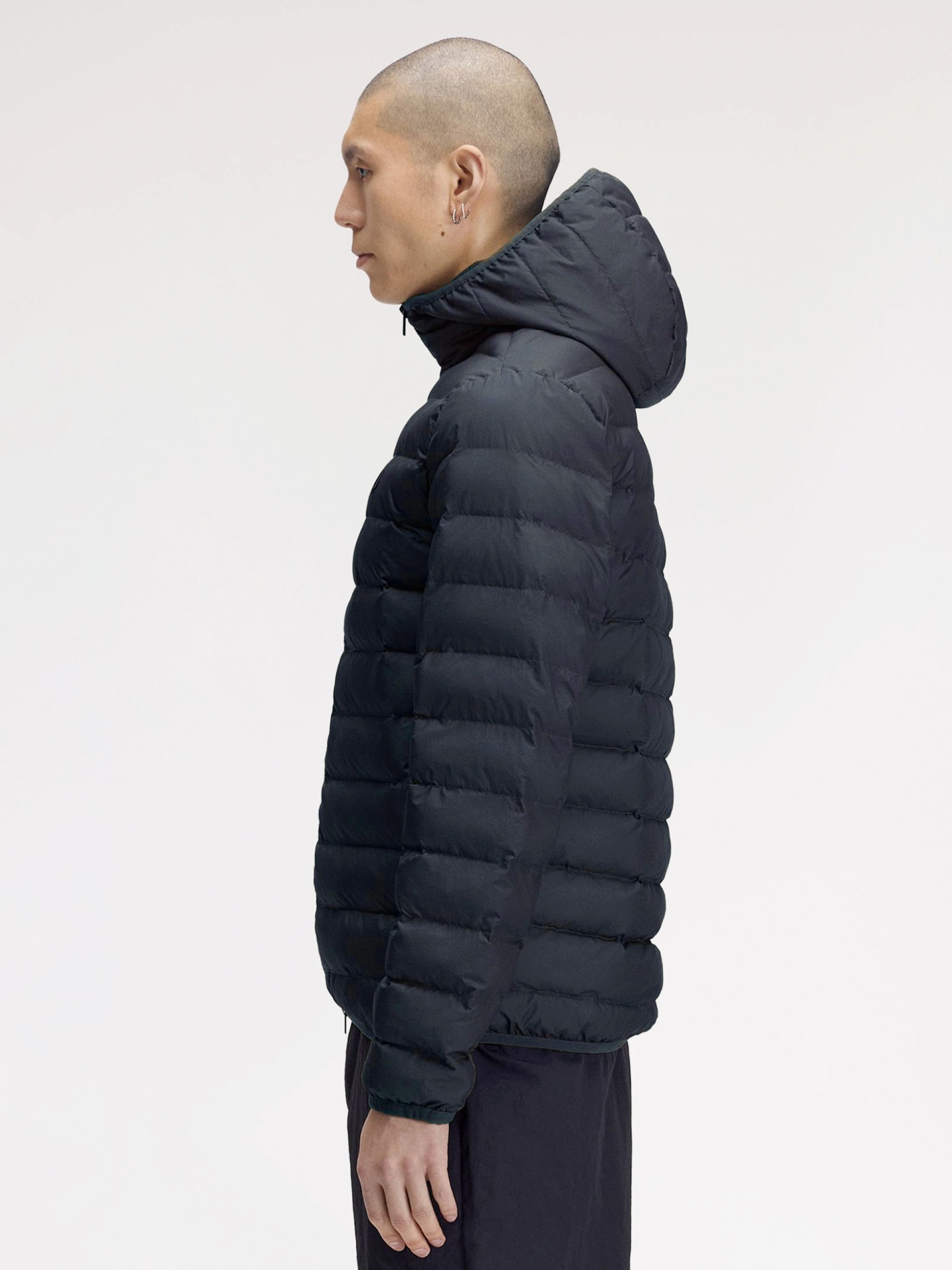Casaco com Capuz Fred Perry Insulated Azul