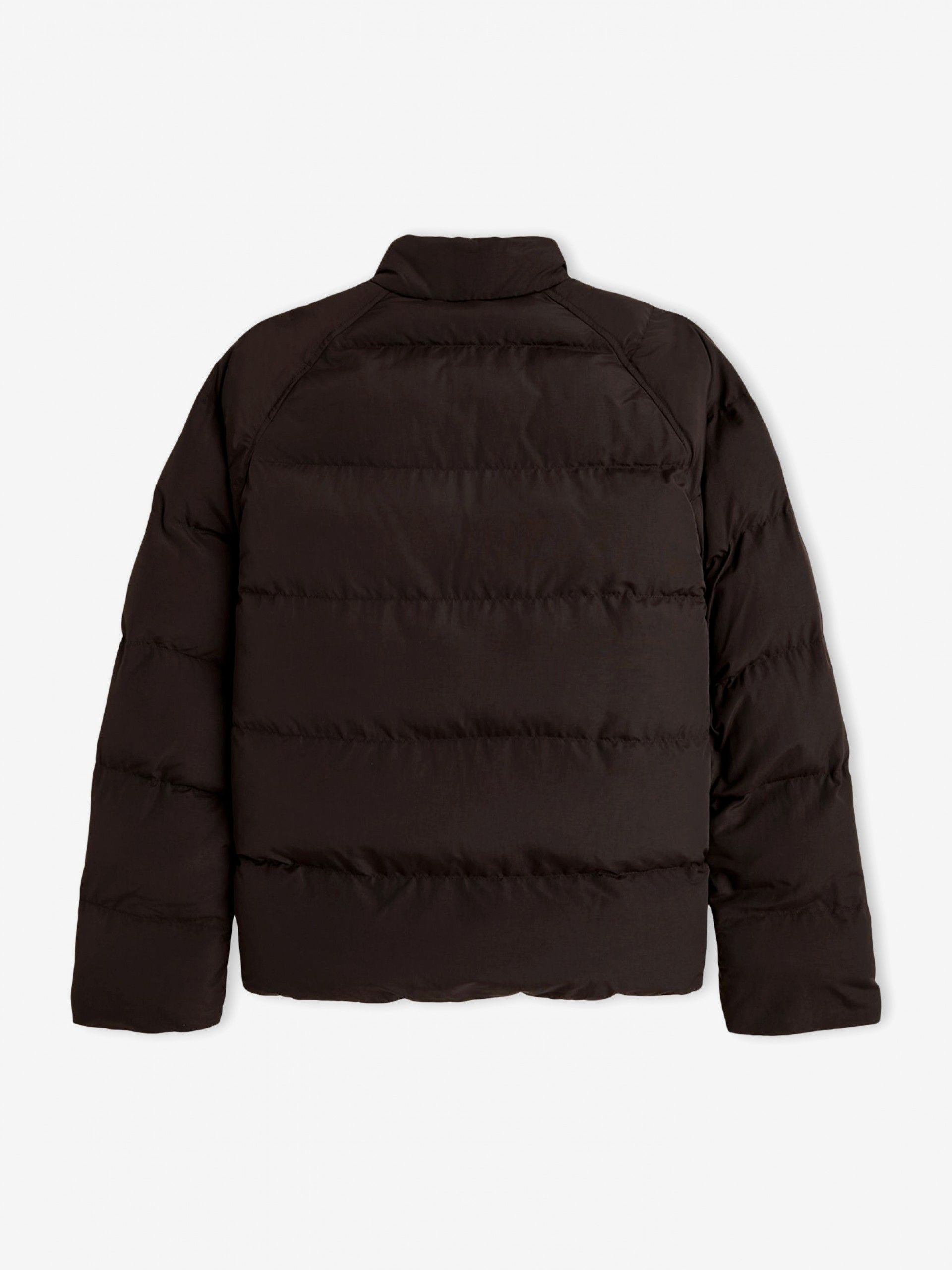 Fred Perry Raglan Sleeve Padded Brown Jacket