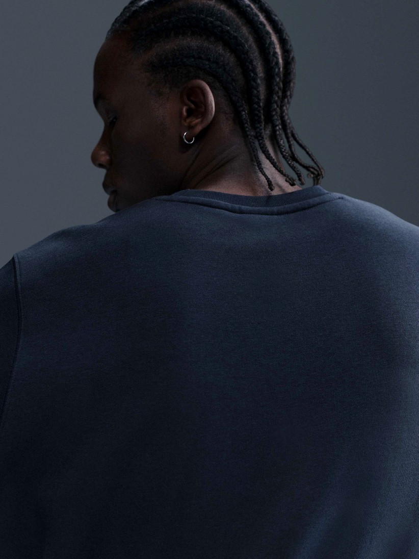 Sudadera Nike Club Azul Forro Polar Para Hombre Sudadera Nike Club Azul Forro Polar Para Hombre