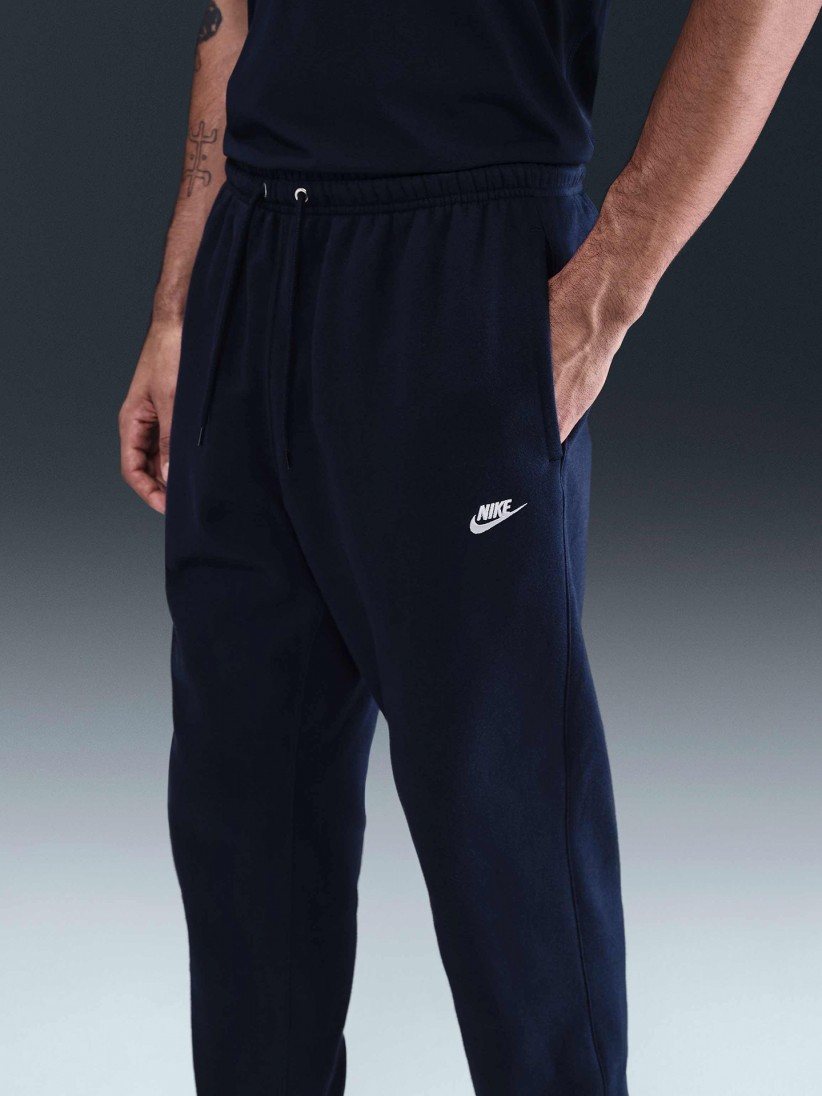Pantalones Nike Club Cuffed Forro Polar Azules Para Hombre Pantalones Nike Club Cuffed Forro Polar Azules Para Hombre