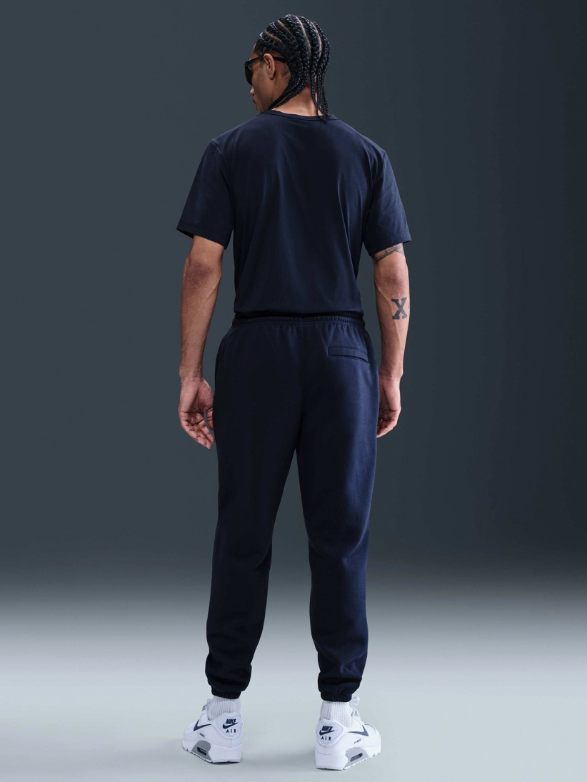 Pantalones Nike Club Cuffed Forro Polar Azules Para Hombre Pantalones Nike Club Cuffed Forro Polar Azules Para Hombre