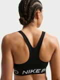 Sutiã Desportivo Nike Pro 365 Dri-FIT Suporte Leve Preto Para Mulher Sutiã Desportivo Nike Pro 365 Dri-FIT Suporte Leve Preto Para Mulher