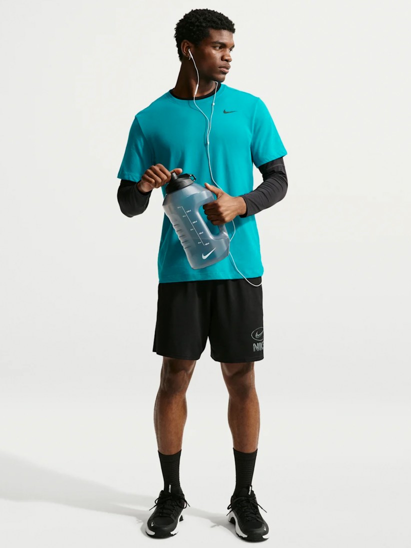Camiseta de Entrenamiento Nike Dri-FIT Azul Para Hombre