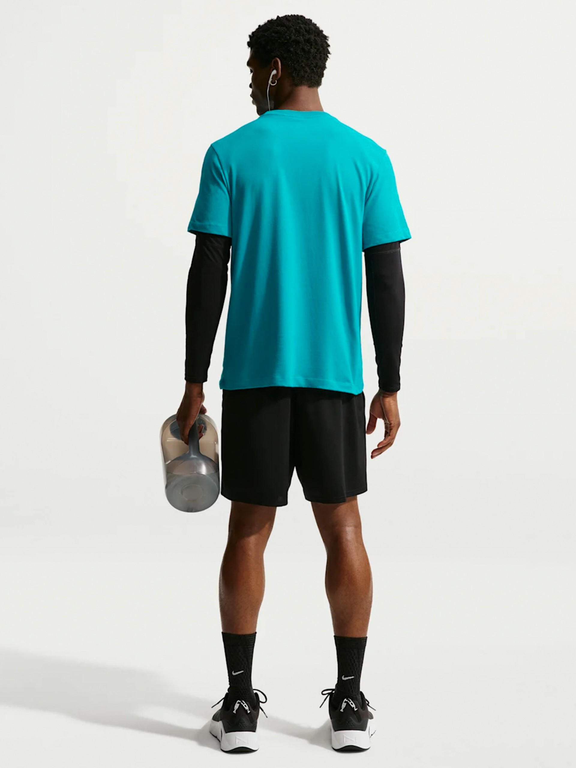 Camiseta de Entrenamiento Nike Dri-FIT Azul Para Hombre