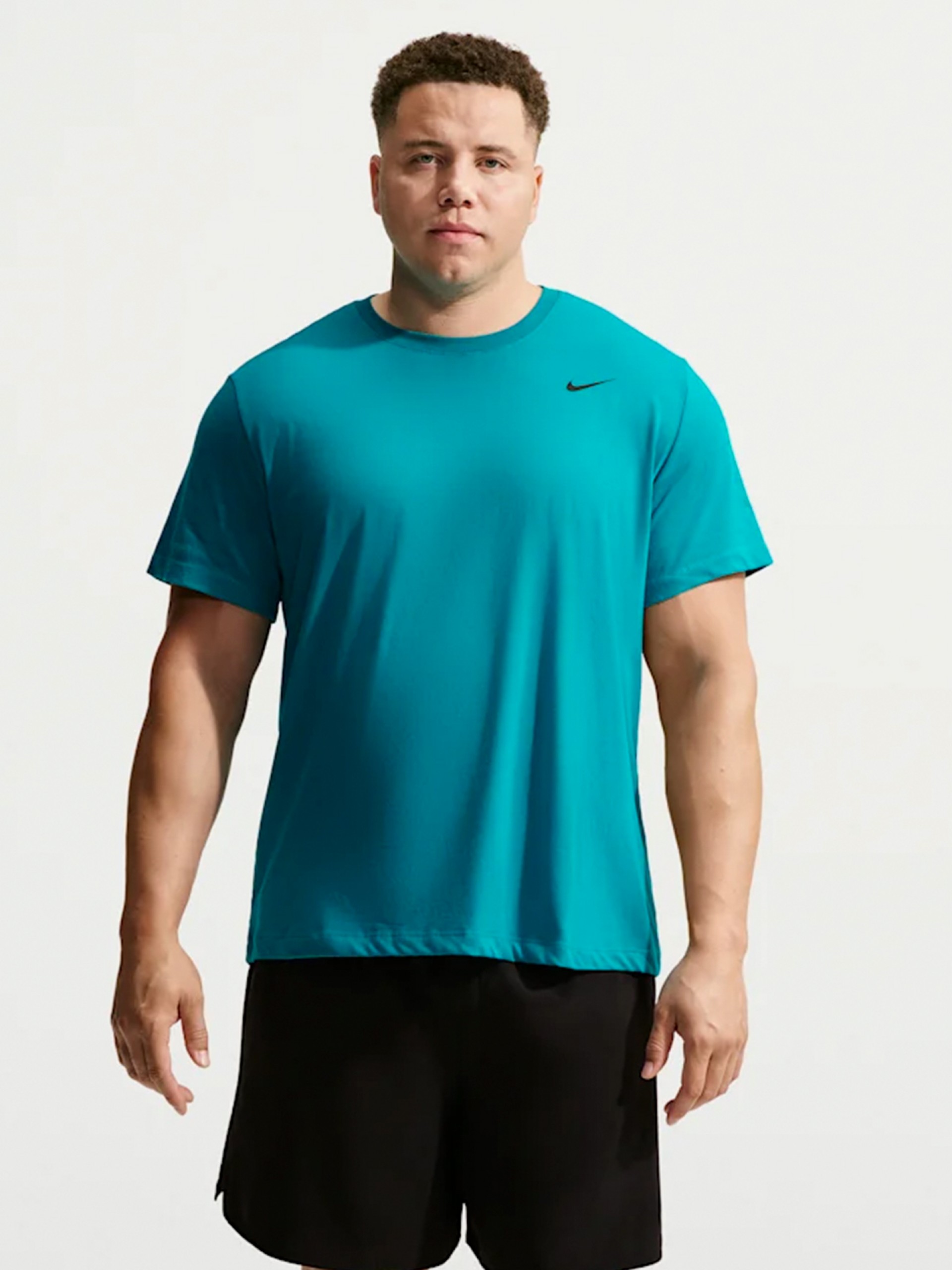 Camiseta de Entrenamiento Nike Dri-FIT Azul Para Hombre