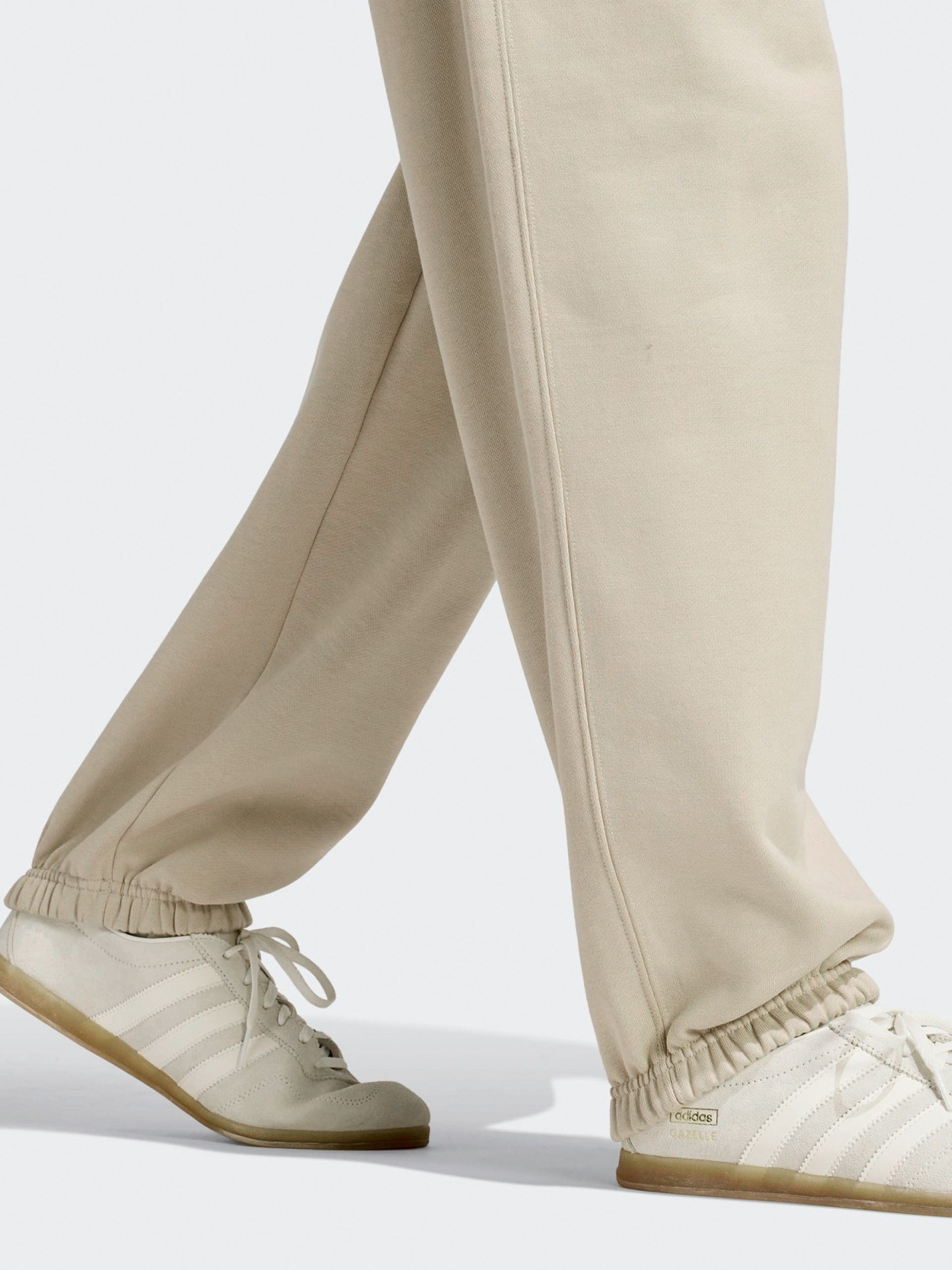 Adidas Essentials Loose Fleece W Khaki Trousers