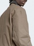 Casaco Adidas Bomber Premium Essentials Caqui e Cinzento