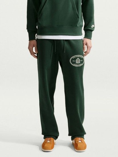 Pantalones Nike Sportswear Club Fleece Verdes Para Hombre