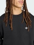 Camisola Adidas Trefoil Essentials Loose Crew Preta