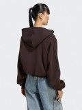 Adidas SST Double Front W Brown Hooded Jacket