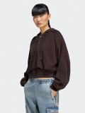 Adidas SST Double Front W Brown Hooded Jacket