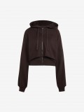 Adidas SST Double Front W Brown Hooded Jacket