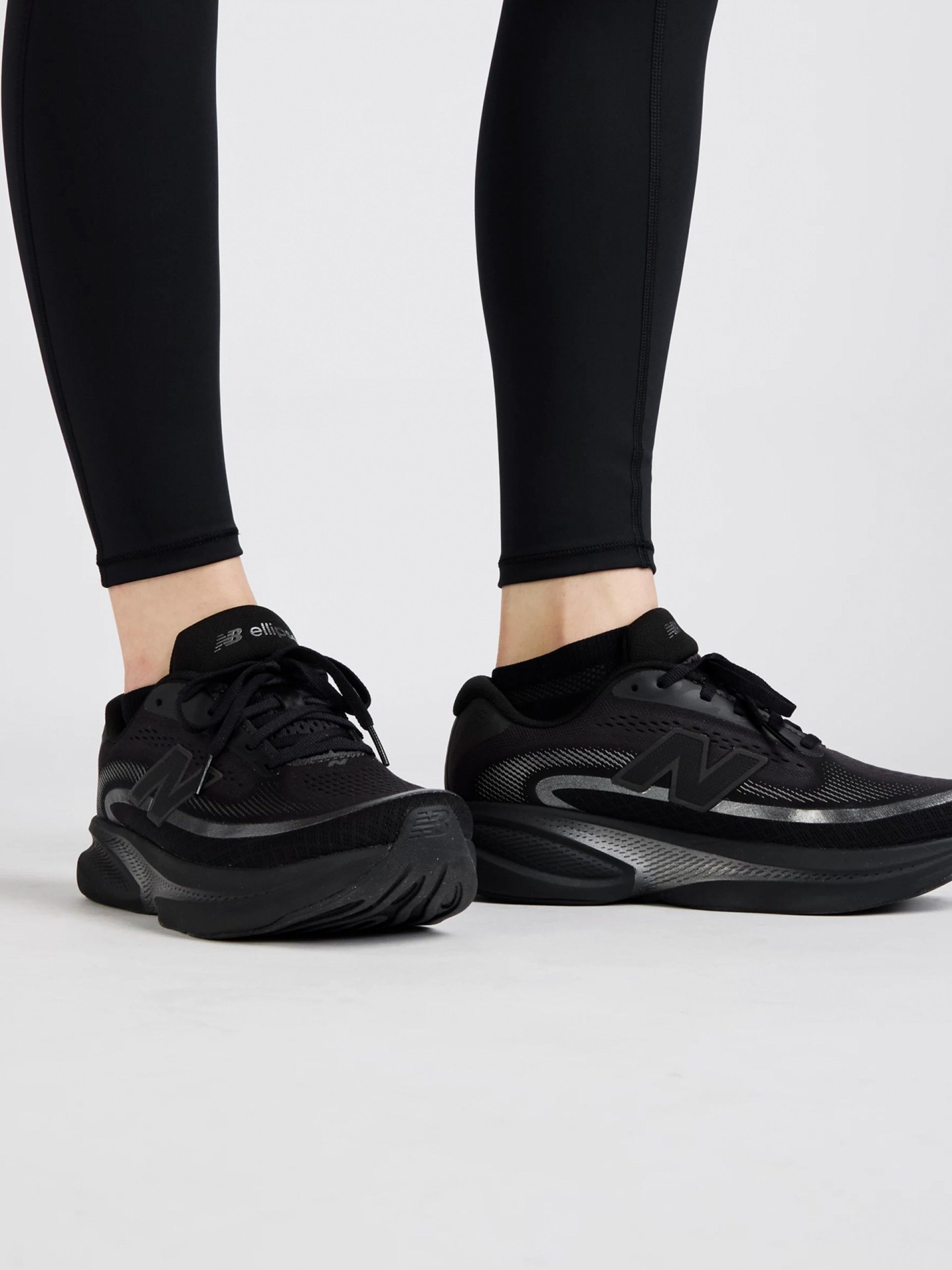 Leggings de Entrenamiento New Balance Essential High Rise 63.5cm Negros