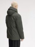 Casaco com Capuz Fred Perry Padded Parka Verde Casaco com Capuz Fred Perry Padded Parka Verde