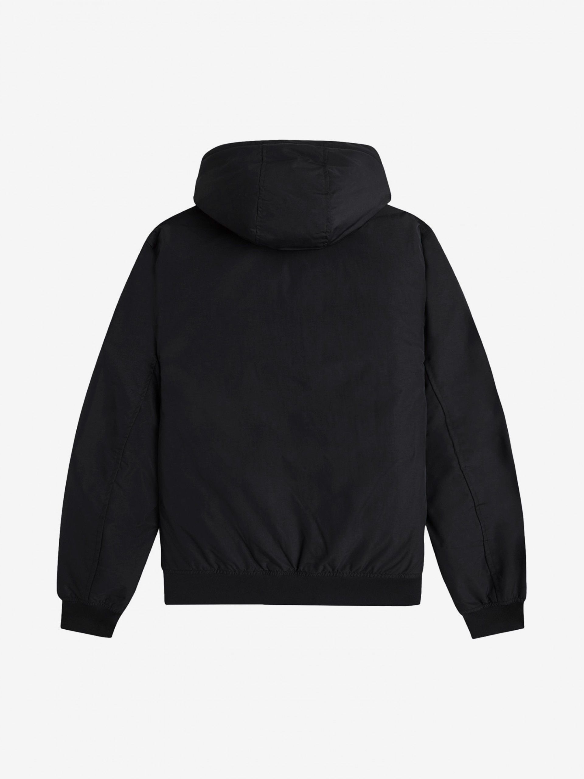 Casaco com Capuz Fred Perry Brentham Preto e Verde